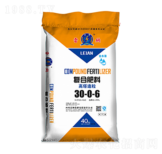 高塔造粒復(fù)合肥料30-0-6-雷納