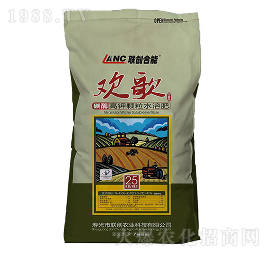 碳酶高鉀顆粒水溶肥-高鉀歡歌-聯(lián)創(chuàng)合能