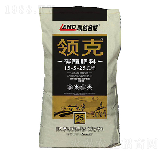 碳酶肥料15-5-25+C+TE-領克-聯(lián)創(chuàng)合能