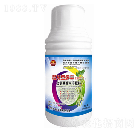 氨基酸液肥－君龍豆多豐（大豆專用第二代）-君龍實(shí)業(yè)