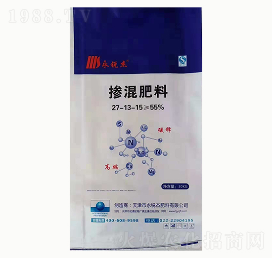 摻混肥料27-13-15-永銳杰