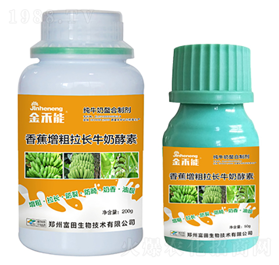 香蕉增粗拉長牛奶酵素-金禾能-嘉禾農(nóng)業(yè)
