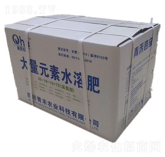大量元素水溶肥料30-10-10+TE（箱）-葉大寶-青禾農(nóng)業(yè)