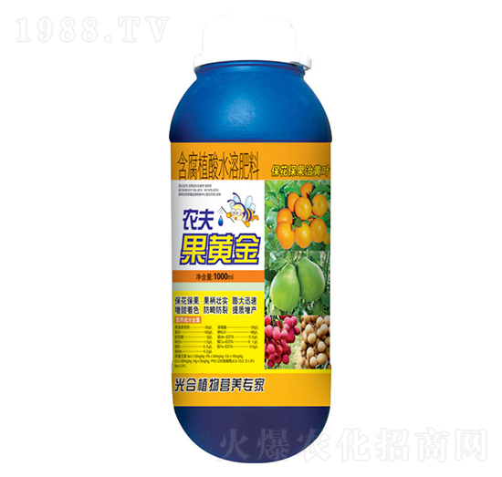 含腐植酸水溶肥料-果黃金-農(nóng)夫