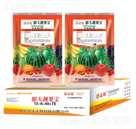 膨大靚果寶13-6-40+TE-恩益地-農(nóng)夫