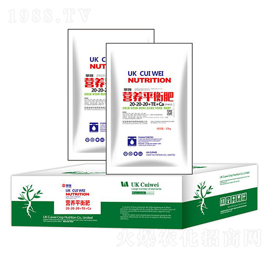 營(yíng)養(yǎng)平衡肥20-20-20+TE+Ca-農(nóng)夫