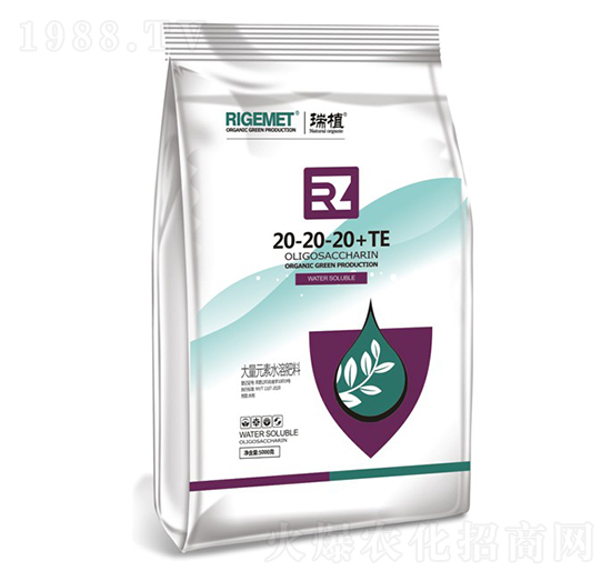 5000g大量元素水溶肥20-20-20+TE-瑞植-瑞閣邁特