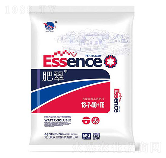 大量元素水溶肥13-7-40+TE-肥翠-航農生物