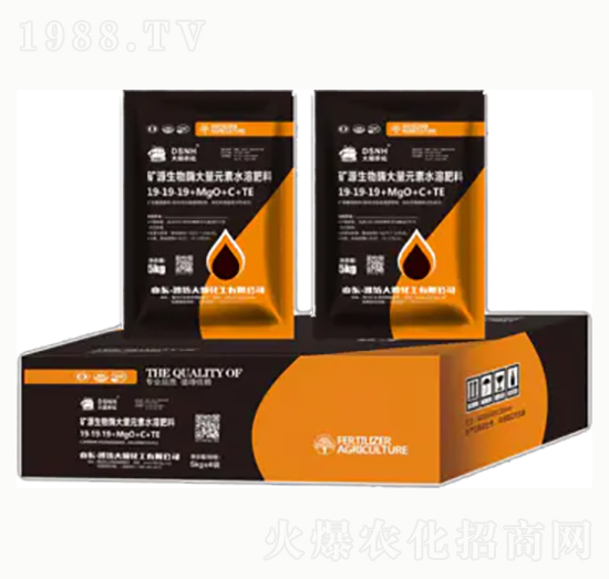 礦源生物酶大量元素水溶肥料-大順化工