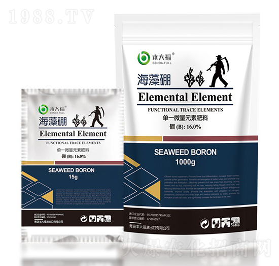 單一微量元素肥料-海藻硼-本大福