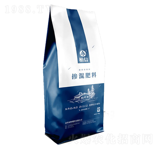 玉米專用摻混肥料25-11-12-柏信-綠野