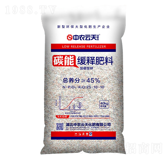 碳能緩釋肥料25-10-10-中農云天