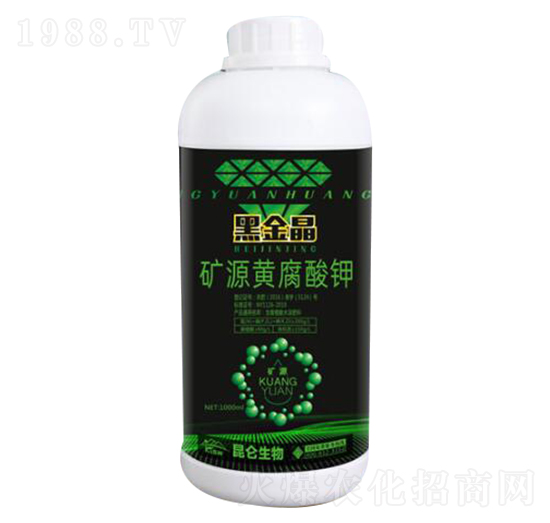 礦源黃腐酸鉀-黑金晶-愛(ài)普達(dá)