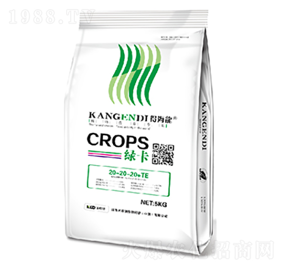 大量元素水溶肥料20-20-20+TE-綠卡-康恩地