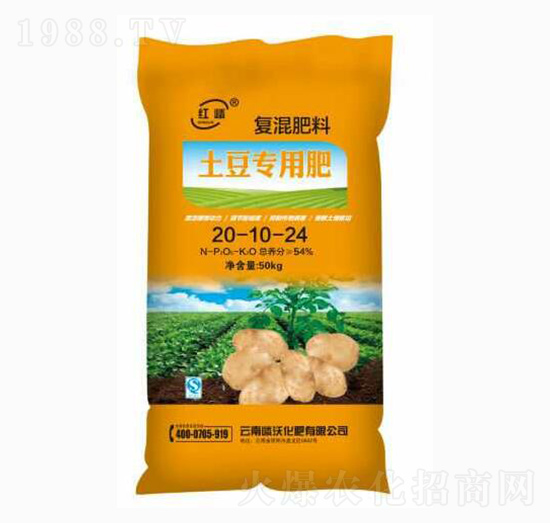 土豆專用復(fù)混肥料20-10-24-嶙沃