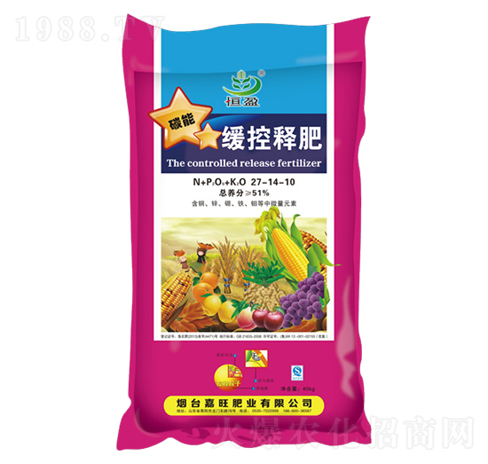 緩控釋肥27-14-10-嘉旺