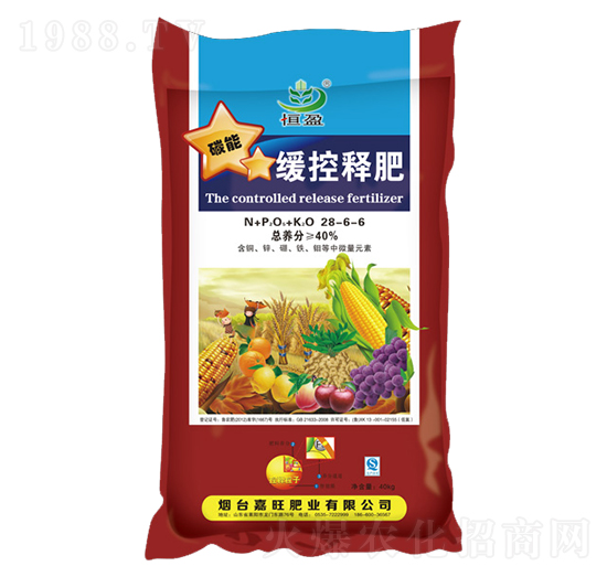 緩控釋肥28-6-6-嘉旺