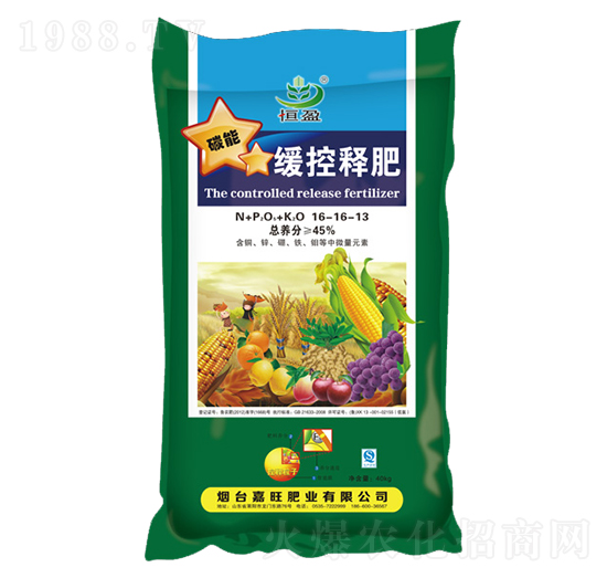 緩控釋肥16-16-13-嘉旺