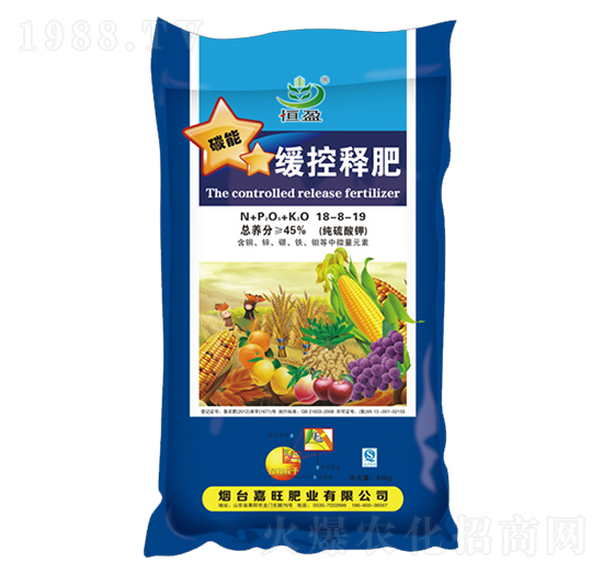 緩控釋肥18-8-19-嘉旺
