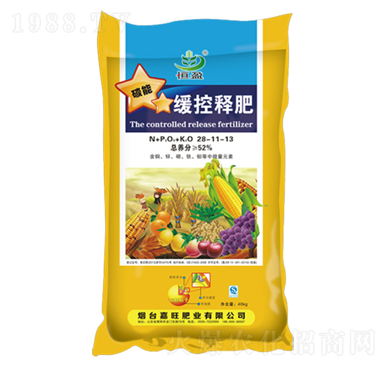 緩控釋肥28-11-13-嘉旺