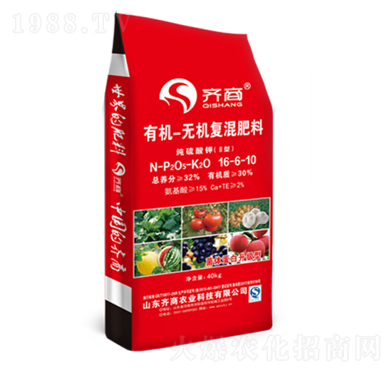 有機(jī)無(wú)機(jī)復(fù)混肥料16-6-10-齊商