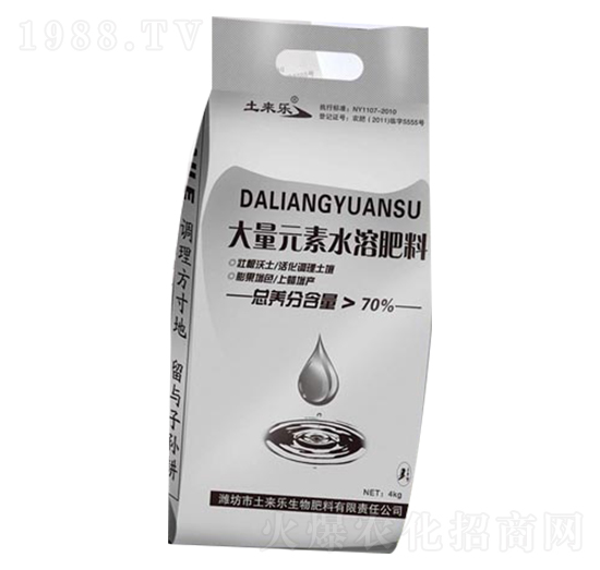 大量元素水溶肥料-土來樂
