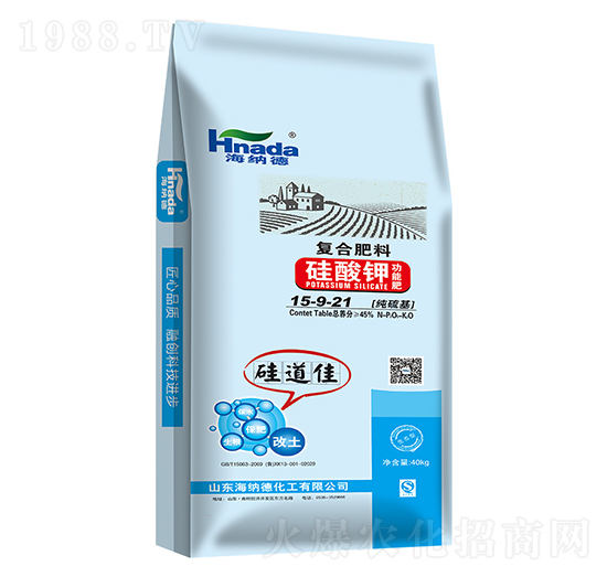 硅酸鉀功能肥復(fù)合肥15-9-21-海納德