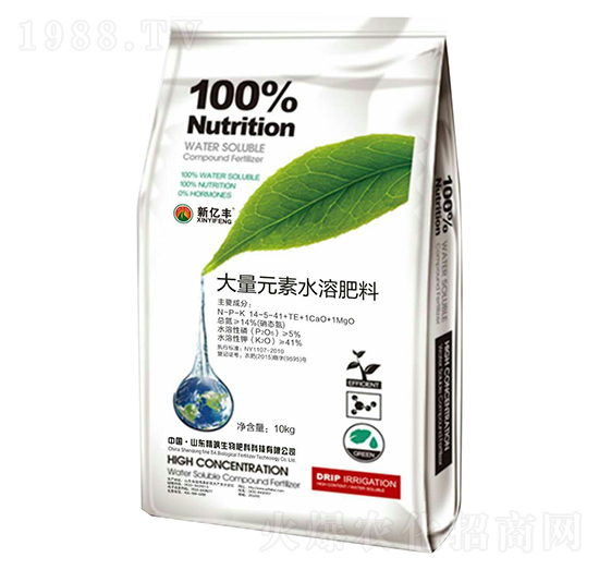 大量元素水溶肥-新億豐-億田生物