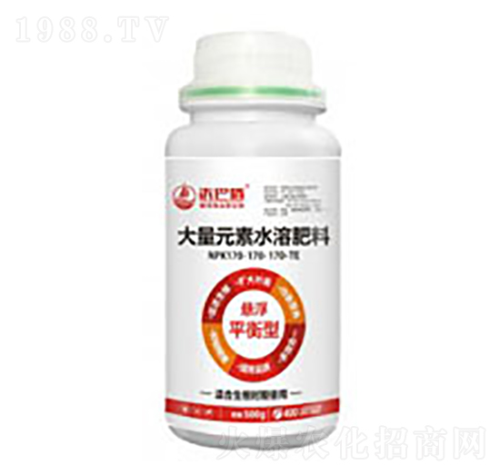 平衡型大量元素水溶肥料-科瑞特生物