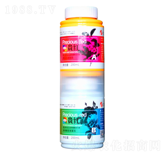 有機水溶肥料+農(nóng)用微生物菌劑-貴紅A+B-金必來生物