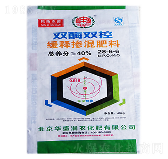 雙酶雙控緩釋摻混肥料28-6-6-華盛潤(rùn)農(nóng)
