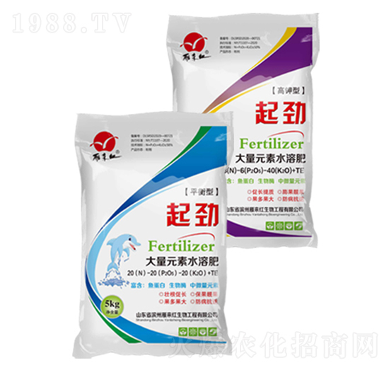 大量元素水溶肥料-起勁-雁來紅