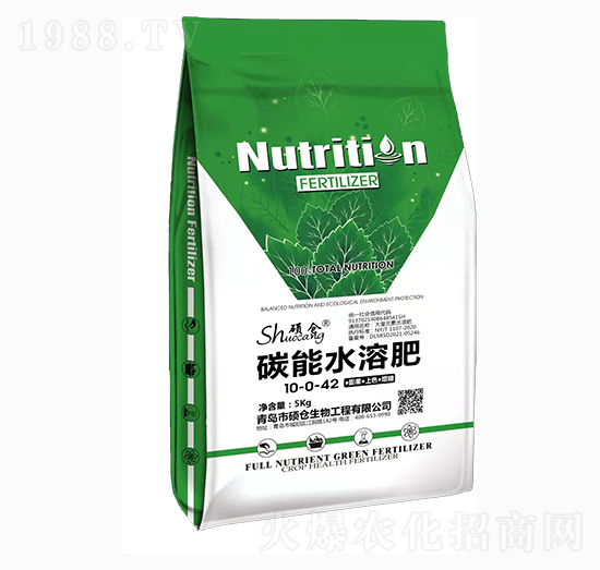 碳能水溶肥10-0-42-碩倉