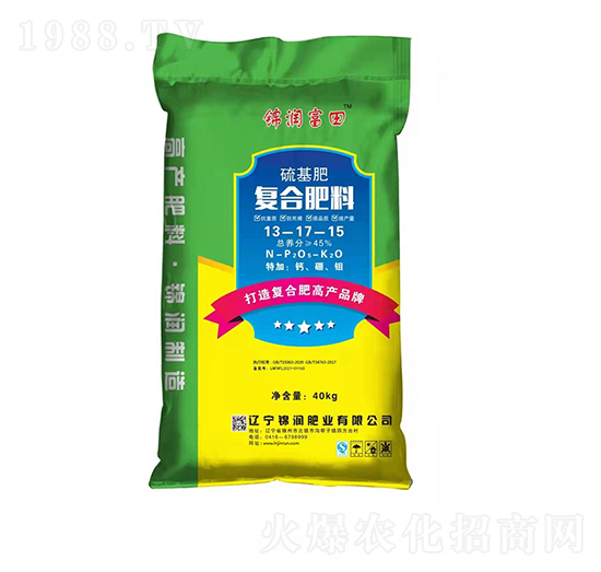 硫基復(fù)合肥料13-17-15-錦潤富田-錦潤肥業(yè)