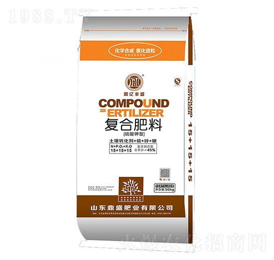 45%硫酸鉀型復(fù)合肥料15+15+15-鼎盛肥業(yè)