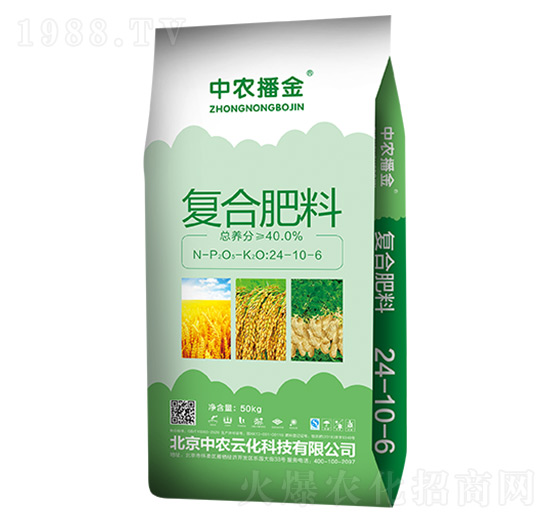 復合肥料24-10-6-中農播金-美諾爾
