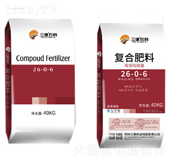 高塔純硫基復(fù)合肥料26-0-6-三德農(nóng)業(yè)