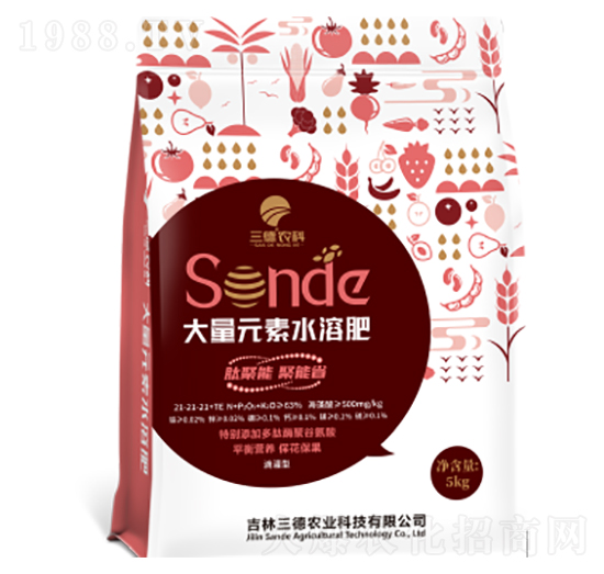 大量元素水溶肥21-21-21+TE-三德農(nóng)業(yè)