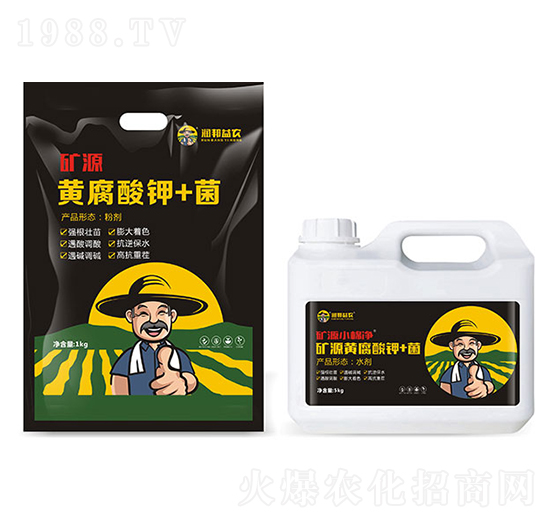 礦源黃腐酸鉀+菌-潤邦益農(nóng)
