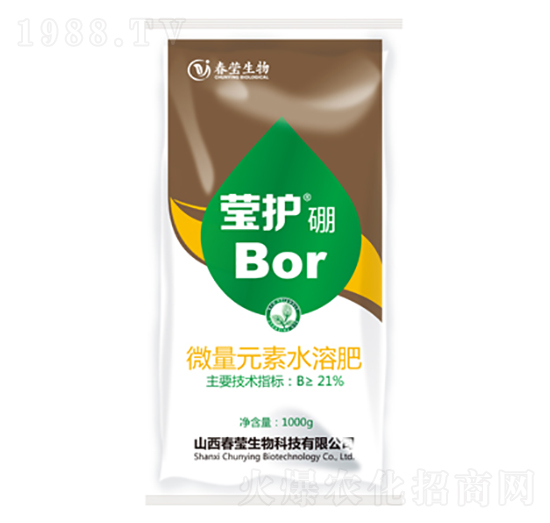 微量元素水溶肥-瑩護(hù)硼-春瑩生物