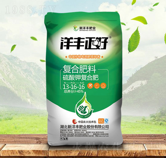 硫酸鉀型復合肥料13-16-16-洋豐-金秋實農資