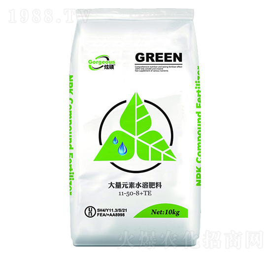 大量元素水溶肥11-50-8+TE-海贊