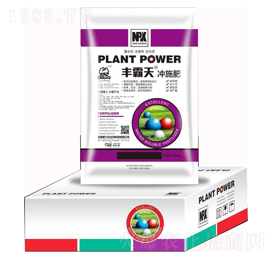 豐霸天沖施肥組合裝-肥力灃