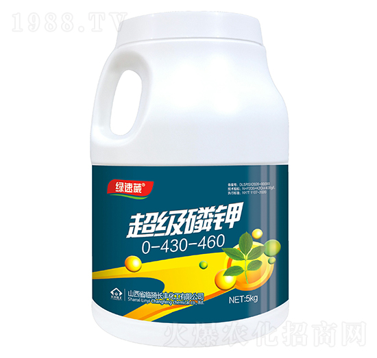 超級(jí)磷鉀0-430-460-綠速葳-長(zhǎng)豐化工
