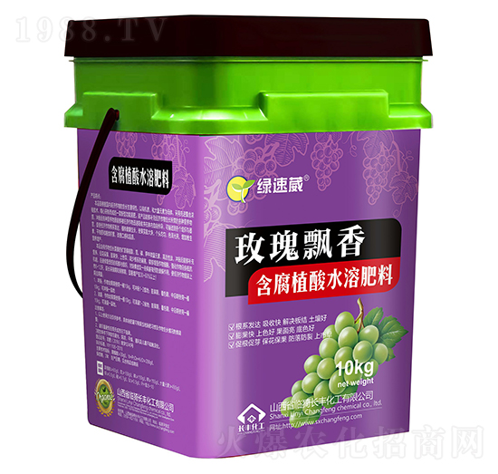 含腐植酸水溶肥料-玫瑰飄香綠速葳-長(zhǎng)豐化工