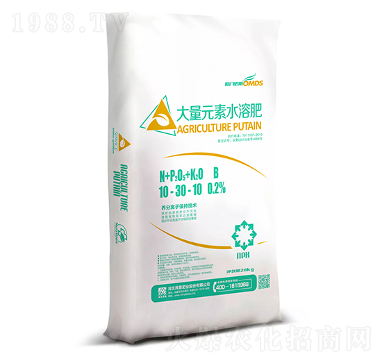 歐門達斯大量元素水溶肥10-30-10-民意肥業(yè)