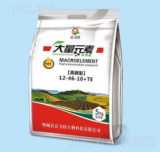 高磷型大量元素水溶肥料12-46-10+TE-富力特