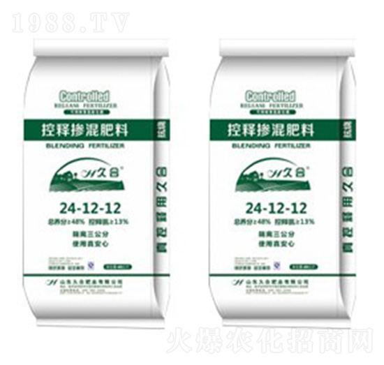 抗燒型控釋摻混肥料24-12-12-久合肥業(yè)