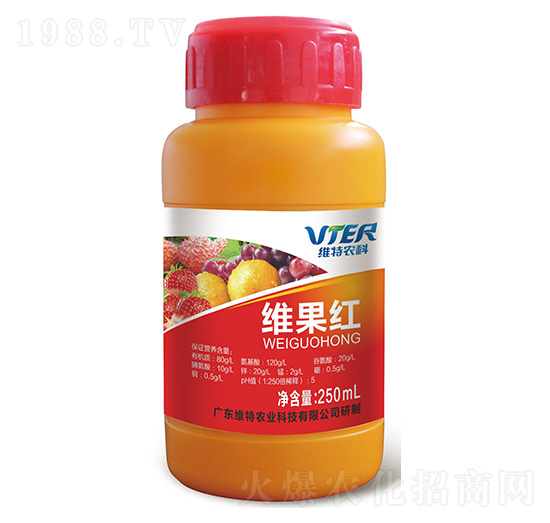 功能性水溶肥料-維果紅-維特農科