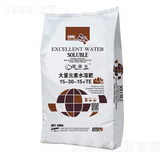 大量元素水溶肥15-30-15+TE-鑫蓓豐